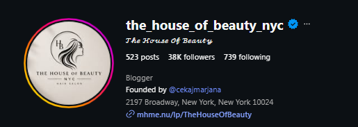 The House of Beauty NYC
