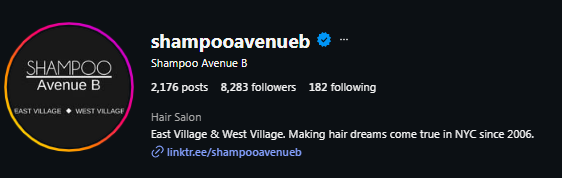Shampoo Avenue B