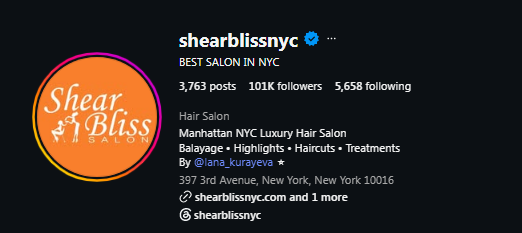 Shear Bliss NYC Salon