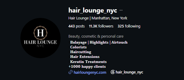Hair Lounge NYC