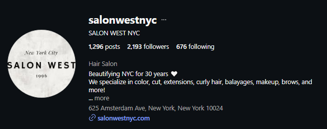 Salon West