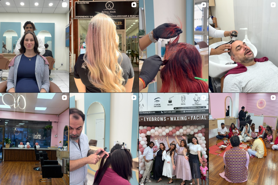 haircut salon in new york