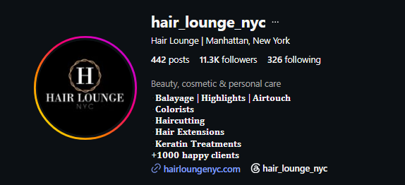 Hair Lounge NYC