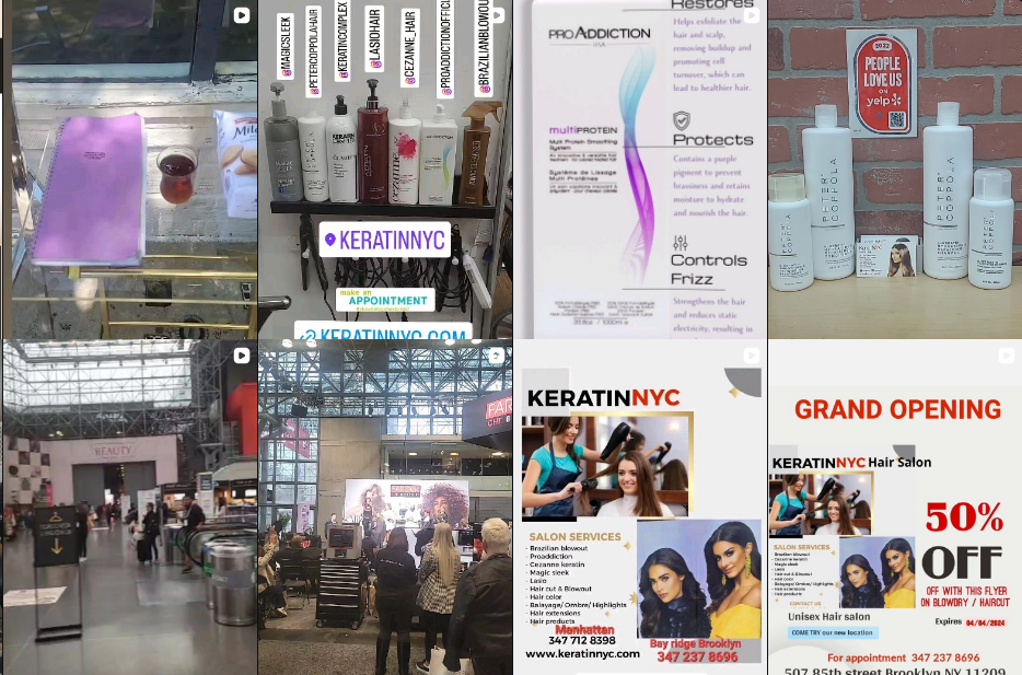 Keratin Hair Treatment salon in Manhattan