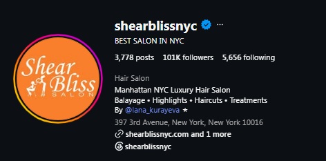 Shear Bliss NYC Salon