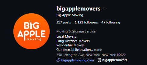 Big Apple Moving