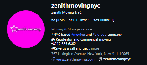 Zenith Moving NYC