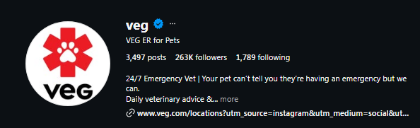 VEG ER for Pets