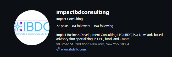 Impact Business Development Consulting