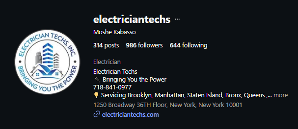Electrician Techs