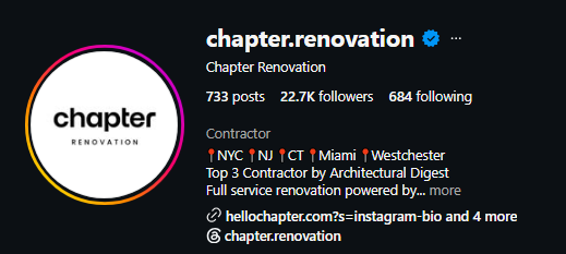 Chapter Renovation