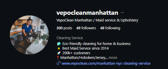 VepoClean Home Cleaning Service Manhattan NYC