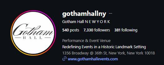 Gotham Hall