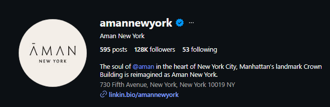 Aman New York